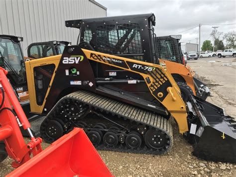 used asv rt75 skid steer|used asv track skid steers.